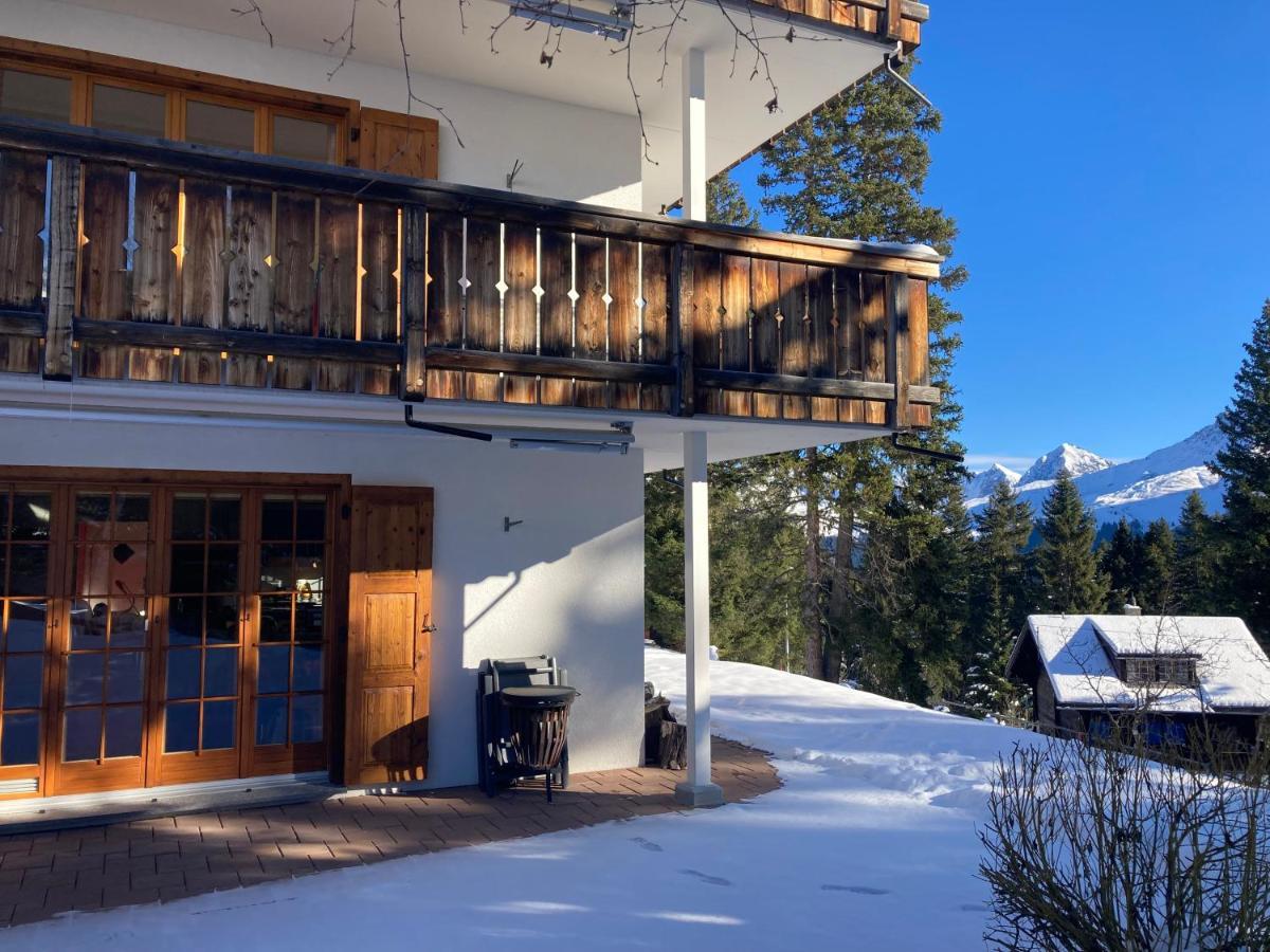 Ferienwohnung Guardaval Arosa Exterior foto