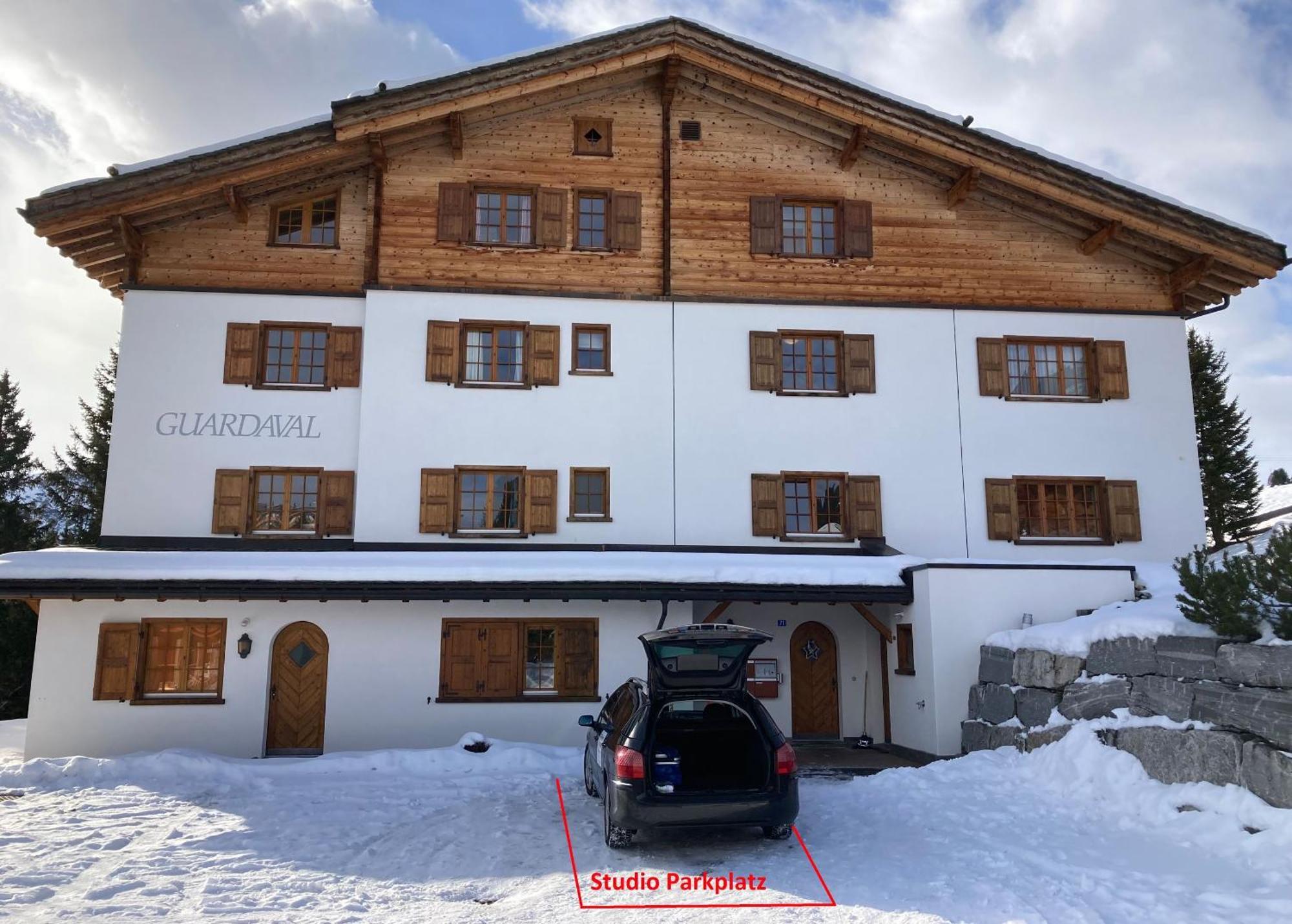 Ferienwohnung Guardaval Arosa Exterior foto